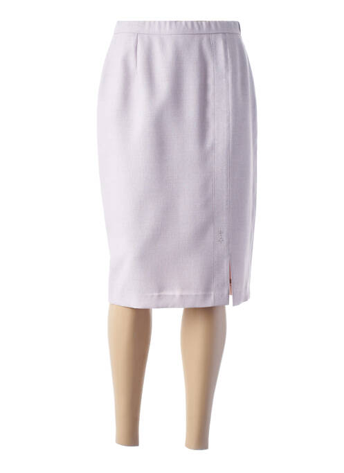 Fustă midi roz GUY DUBOUIS femeie