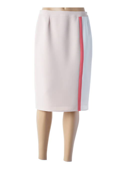 Fustă midi bej GUY DUBOUIS femeie