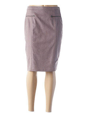 Fustă midi bej GUY DUBOUIS femeie