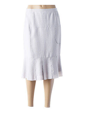 Fustă midi gri GUY DUBOUIS femeie