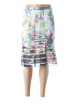 Fustă midi albastru GUY DUBOUIS femeie