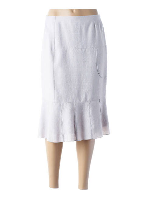 Fustă midi gri GUY DUBOUIS femeie