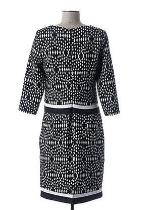 Rochie midi mâneci 3/4 mâneci 3/4 negru GUY DUBOUIS femeie
