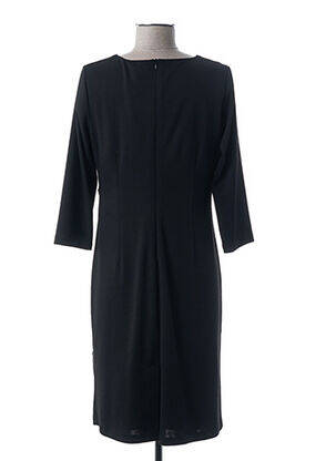 Rochie midi mâneci 3/4 mâneci 3/4 negru GUY DUBOUIS femeie