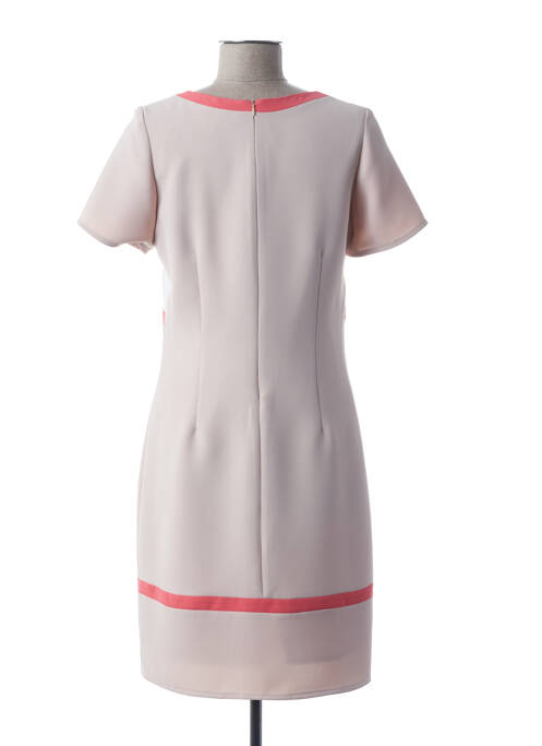 Rochie midi bej GUY DUBOUIS femeie