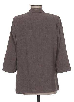 Jachete casual guler tip costum maro FRANCE RIVOIRE femeie