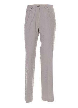 Pantalon drept bej FRANCE RIVOIRE femeie