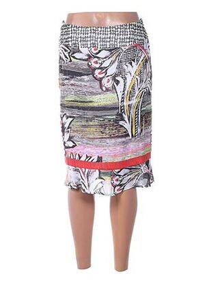 Fustă midi portocaliu FRANCE RIVOIRE femeie