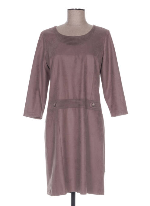 Rochie midi maro GUY DUBOUIS femeie