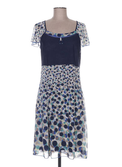 Rochie midi albastru FRANCE RIVOIRE femeie