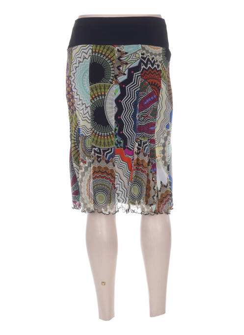 Fustă midi negru MERIELL CLUB femeie