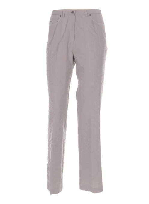 Pantalon drept bej FRANCE RIVOIRE femeie