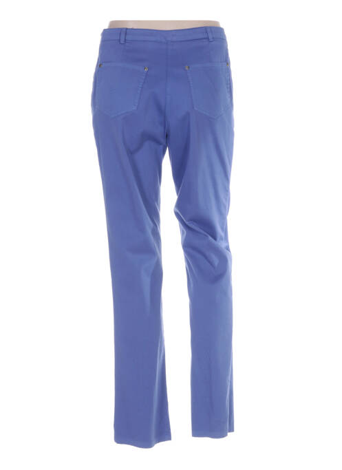 Pantalon slim albastru FRANCE RIVOIRE femeie