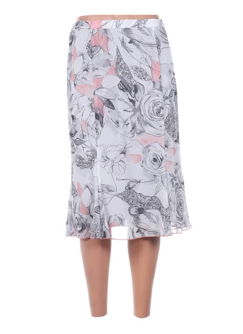 Fustă midi gri FRANCE RIVOIRE femeie