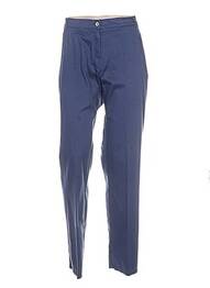 Pantalon drept albastru GUY DUBOUIS femme