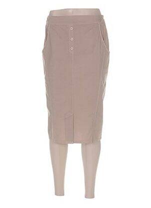 Fustă midi bej MERI & ESCA femeie