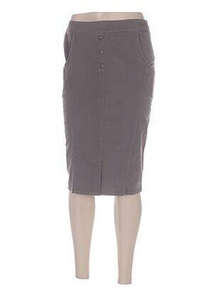 Fustă midi maro GUY DUBOUIS femeie