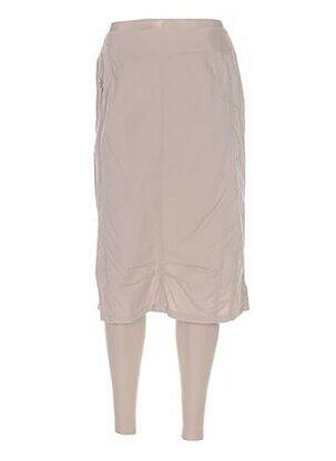 Fustă midi bej GUY DUBOUIS femeie