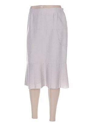 Fustă midi gri FRANCE RIVOIRE femeie