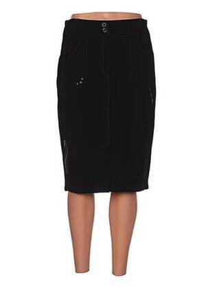 Fustă midi negru GUY DUBOUIS femeie