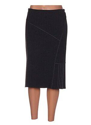 Fustă midi gri FRANCE RIVOIRE femeie