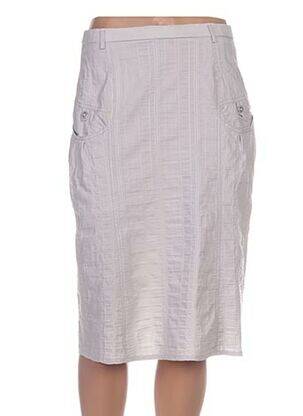 Fustă midi bej MERI & ESCA femeie