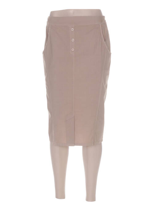 Fustă midi bej MERI & ESCA femeie