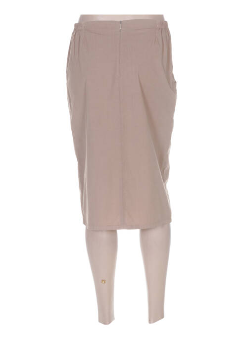 Fustă midi bej MERI & ESCA femeie