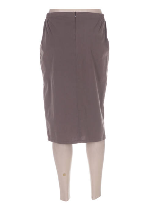 Fustă midi maro GUY DUBOUIS femeie