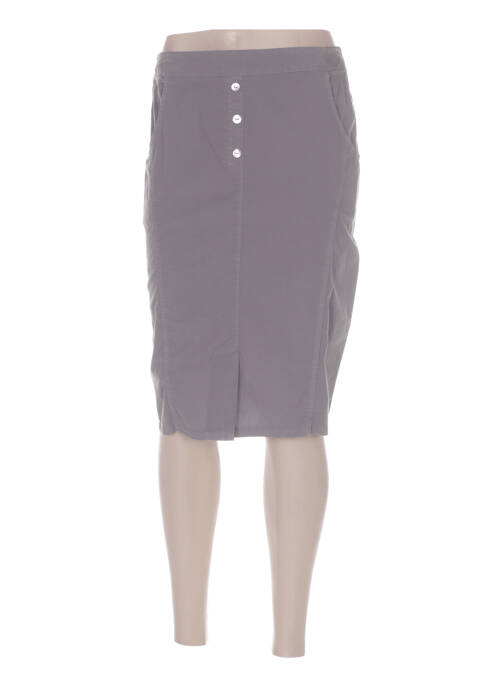 Fustă midi gri MERI & ESCA femeie