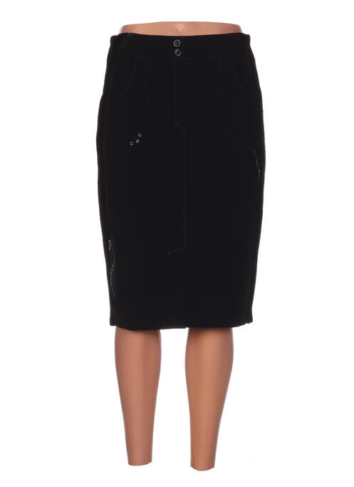 Fustă midi negru GUY DUBOUIS femeie