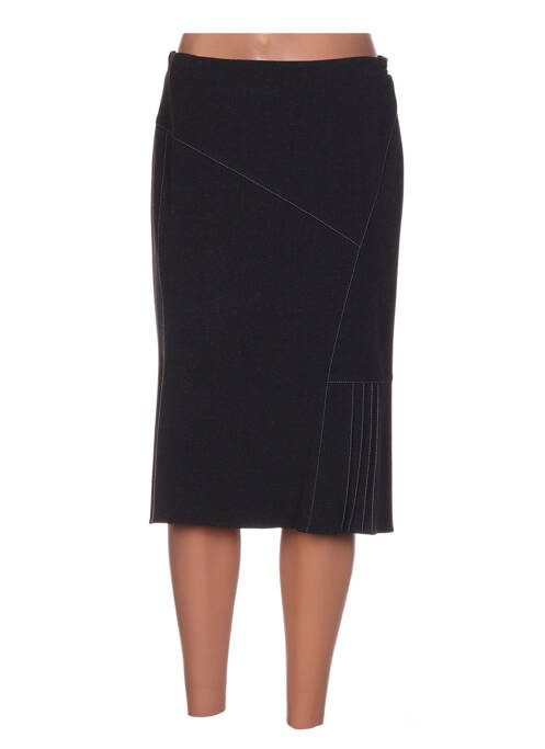 Fustă midi gri FRANCE RIVOIRE femeie