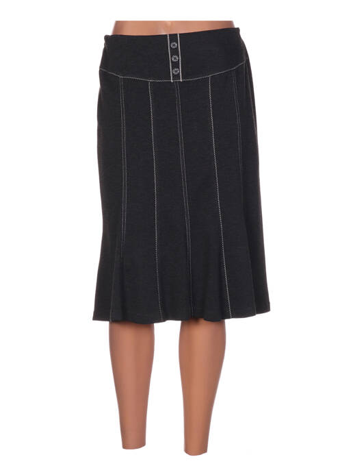 Fustă midi gri IMPULSION femeie