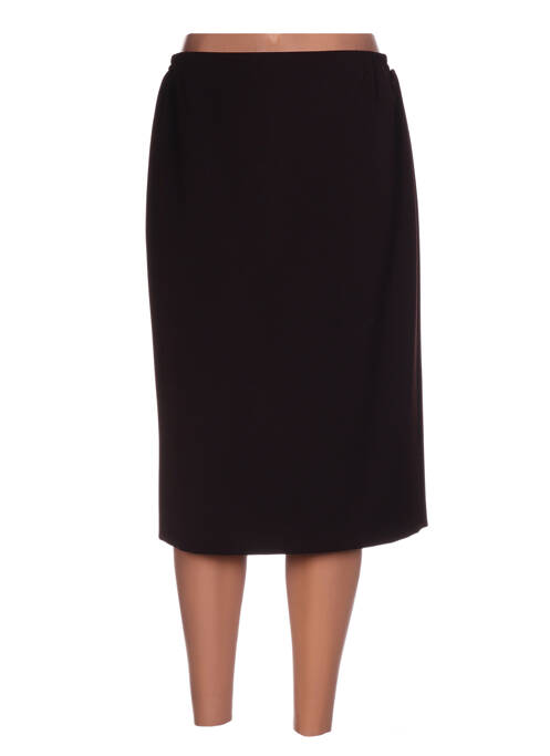 Fustă midi maro FRANCE RIVOIRE femeie