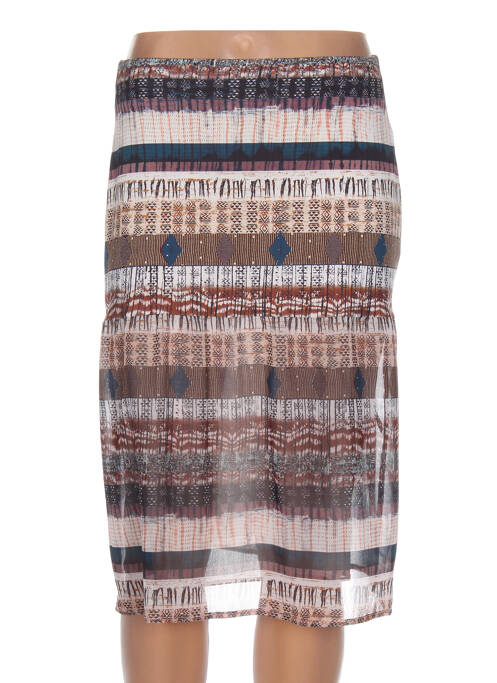 Fustă midi maro MERI & ESCA femeie