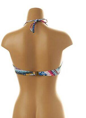 Sutien de costum de baie top sutien modelat top sutien modelat albastru PROMISE femeie