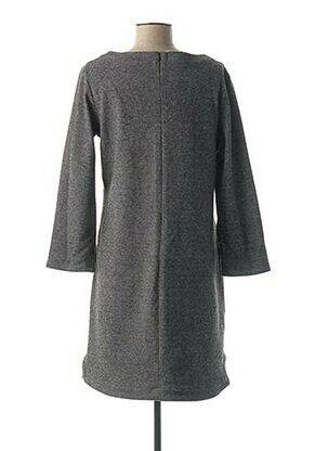 Rochie midi mâneci 3/4 mâneci 3/4 negru DENIM &DRESS femeie