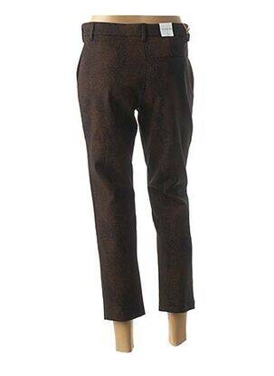 Pantalon 7/8 elasticitate talie joasă maro DENIM &DRESS femeie