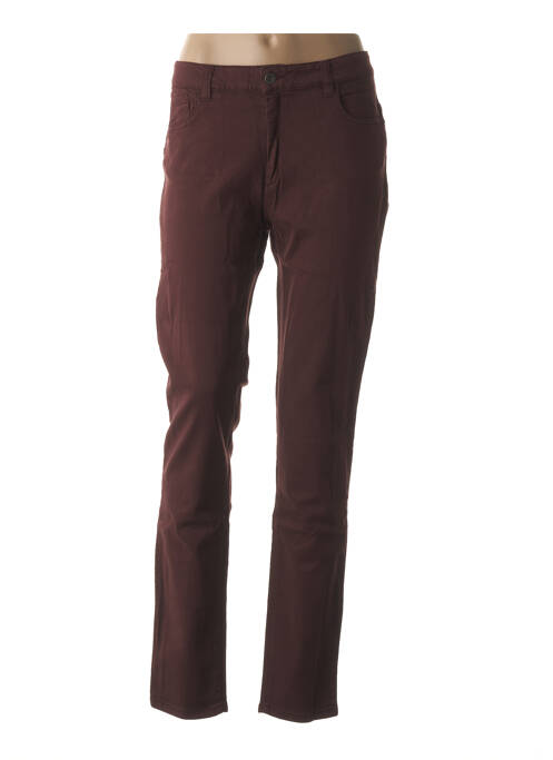 Blugi cu croială slim roșu COUTURIST femeie