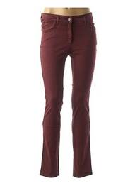 Pantalon subțire mărime normală roșu COUTURIST femeie