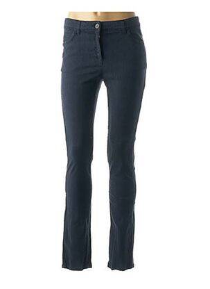 Blugi cu croială slim albastru COUTURIST femeie