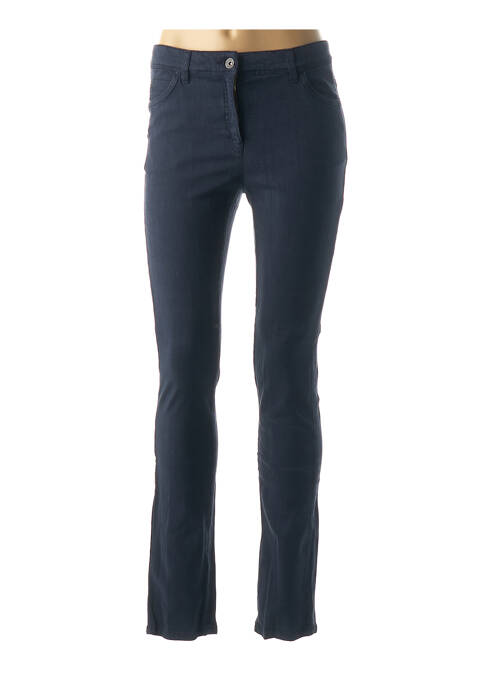 Blugi cu croială slim albastru COUTURIST femeie