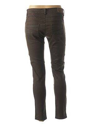 Pantalon buzunare talie joasă maro COUTURIST femeie