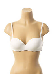 Sutien top sutien modelat top sutien modelat alb GEMMA femme