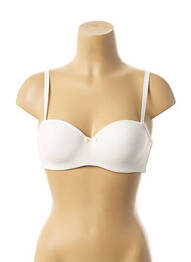 Sutien top sutien modelat top sutien modelat alb GEMMA femme