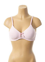 Lenjerie maternitate bretele elastice reglabile roz GEMMA femme