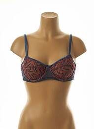 Sutien broderie albastru VANITY FAIR femeie