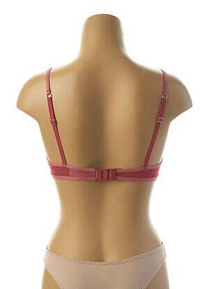 Sutien efect material satinat top sutien modelat roz VANITY FAIR femeie