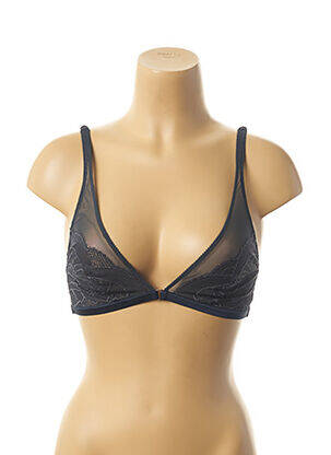 Sutien bretele elastice reglabile top triunghiuri albastru VANITY FAIR femeie