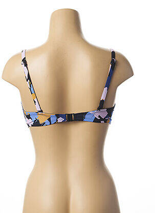 Sutien de costum de baie top sutien modelat top sutien modelat albastru LOU femeie